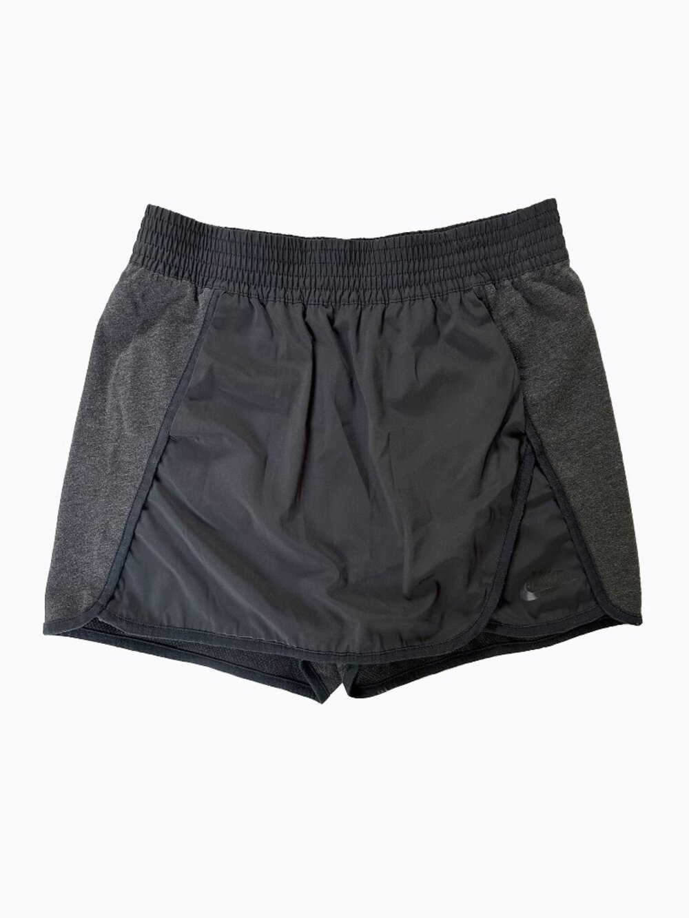 Nike Black Gray Skort Short S Running Workout Athleisure Sportswear Activewear